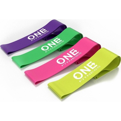 ZESTAW TAŚM DO ĆWICZEŃ PBF 04 ONE FITNESS