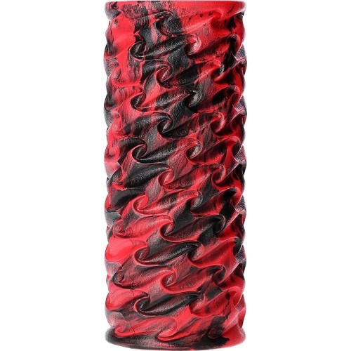 Wałek do masażu treningowy HMS FS133 - czerwono-czarny