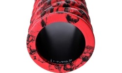 Wałek do masażu treningowy HMS FS133 - czerwono-czarny