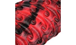 Wałek do masażu treningowy HMS FS133 - czerwono-czarny