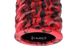 Wałek do masażu treningowy HMS FS133 - czerwono-czarny