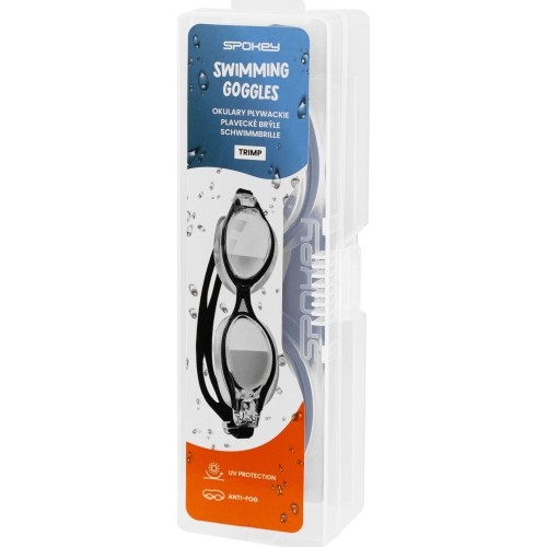 Okulary pływackie czarne Spokey TRIMP
