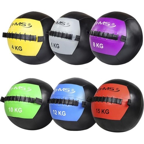 PIŁKA DO ĆWICZEŃ WLB - WALL BALL HMS - 10 kg