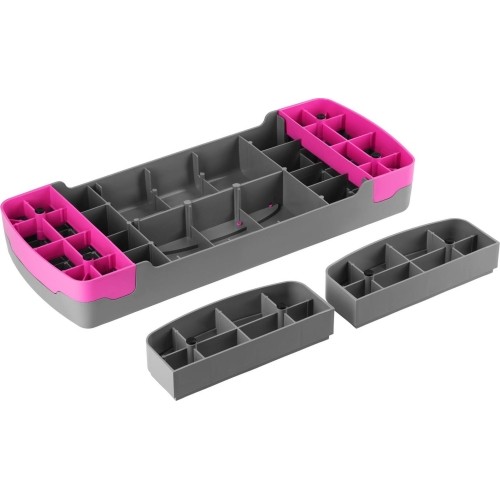 AS003 SZARY/RÓŻOWY AEROBIC STEP HMS