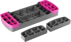 AS003 SZARY/RÓŻOWY AEROBIC STEP HMS