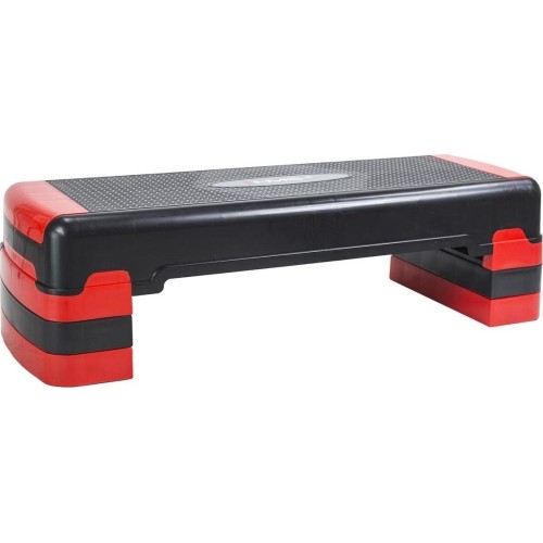 Step do aerobiku HMS AS005, Czarno-czerwony