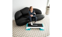 AS007 WHITE/MINT AEROBIC STEP HMS PREMIUM