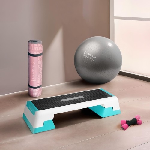 AS007 WHITE/MINT AEROBIC STEP HMS PREMIUM