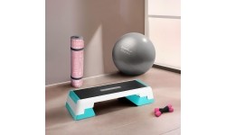 AS007 WHITE/MINT AEROBIC STEP HMS PREMIUM