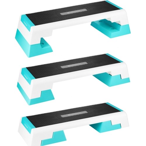 AS007 WHITE/MINT AEROBIC STEP HMS PREMIUM