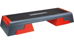 Step do aerobiku AS007 czarno-czerwony HMS Premium