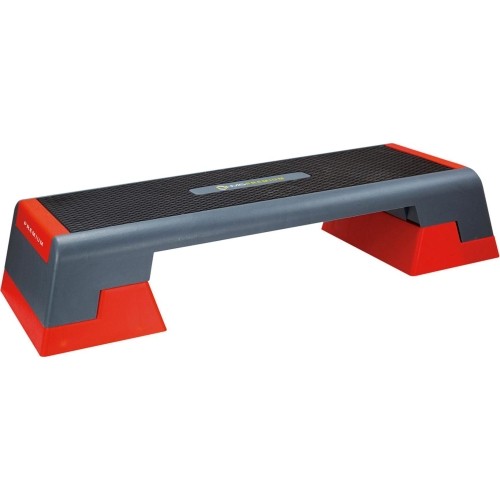 Step do aerobiku AS007 czarno-czerwony HMS Premium