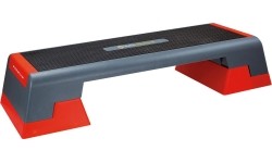 Step do aerobiku AS007 czarno-czerwony HMS Premium