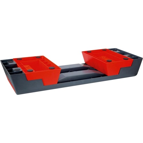 Step do aerobiku AS007 czarno-czerwony HMS Premium