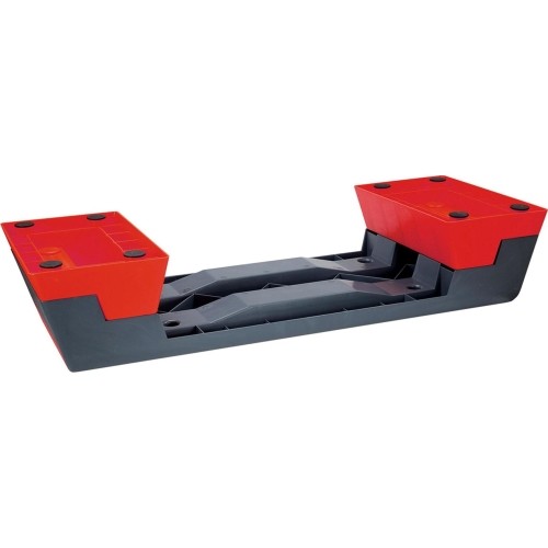 Step do aerobiku AS007 czarno-czerwony HMS Premium