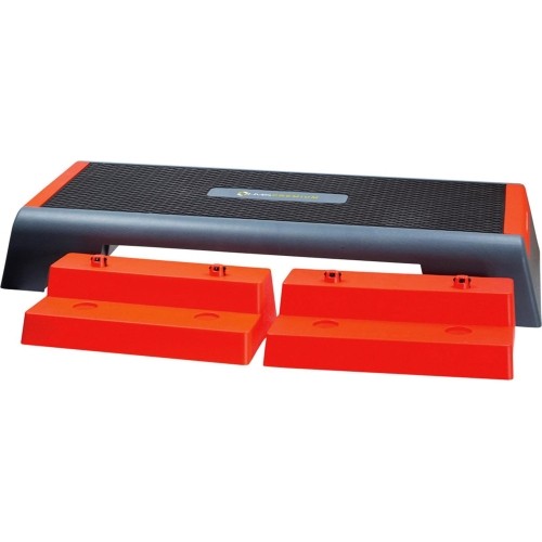 AS007 BLACK/RED AEROBIC STEP HMS PREMIUM