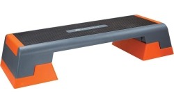 Step do aerobiku treningowy do ćwiczeń HMS Premium AS007 - czarno-pomarańczowy