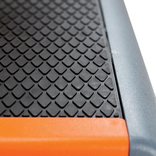 Step do aerobiku treningowy do ćwiczeń HMS Premium AS007 - czarno-pomarańczowy