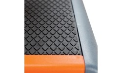 Step do aerobiku treningowy do ćwiczeń HMS Premium AS007 - czarno-pomarańczowy