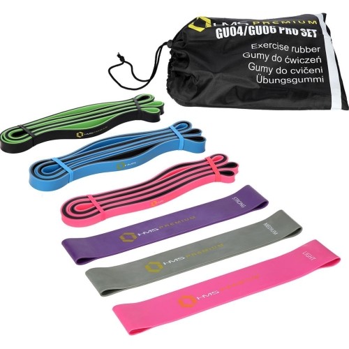 Zestaw gum oporowych HMS Premium GU04/GU06 Pro Mix Set