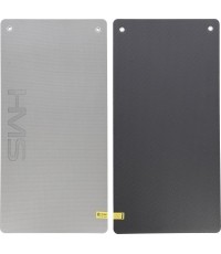 Mata treningowa HMS Premium MFK07 jasnoszaro-czarna, 120x60cm, EVA 15mm