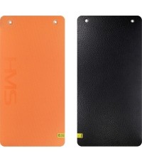 Mata treningowa do ćwiczeń Fitness HMS MFK01 - Pomarańczowo-czarna