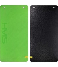 Mata treningowa do ćwiczeń Fitness HMS MFK01, Zielono-czarna