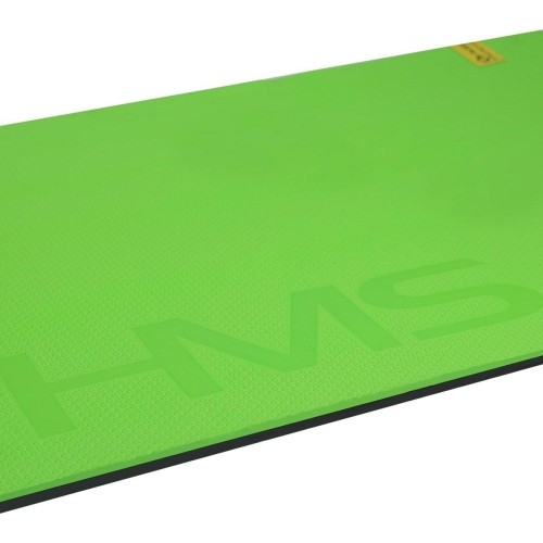 Mata treningowa do ćwiczeń Fitness HMS MFK01, Zielono-czarna