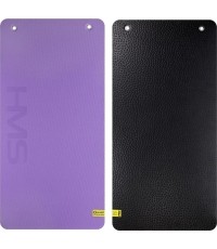 Mata treningowa do ćwiczeń Fitness HMS MFK01, Fioletowo-czarna