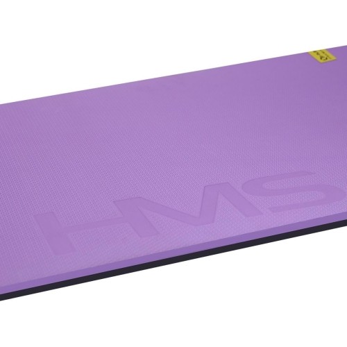Mata treningowa do ćwiczeń Fitness HMS MFK01, Fioletowo-czarna