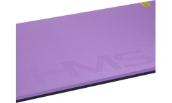 Mata treningowa do ćwiczeń Fitness HMS MFK01, Fioletowo-czarna