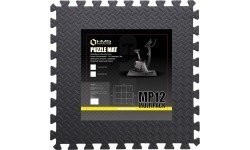Składana mata treningowa HMS Premium MP12, ciemnoszara