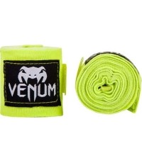 Owijki bokserskie Venum Kontact - 4,5 m - Neon Yellow - Fluo żółty