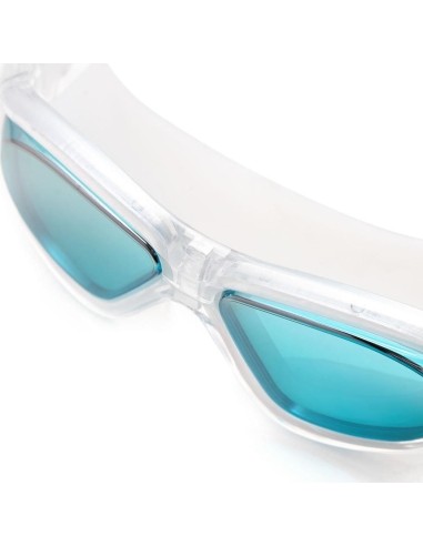 NQG280MAF BIAŁE JUNIORSKIE OKULARY PŁYWACKIE/MASKA NILS AQUA