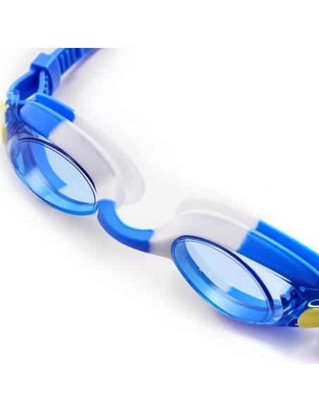 NQG700AF NIEBIESKIE JUNIORSKIE OKULARY PŁYWACKIE NILS AQUA