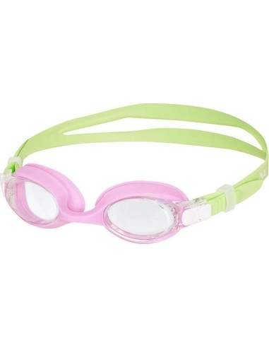 NQG700AF ZIELONO-FIOLETOWE JUNIORSKIE OKULARY PŁYWACKIE NILS AQUA