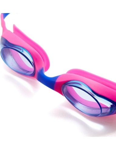 NQG170AF RÓŻOWE/NIEBIESKIE OKULARY PŁYWACKIE DLA DZIECI NILS AQUA