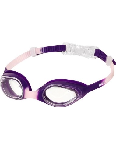 NQG170AF FIOLETOWE/RÓŻOWE OKULARY PŁYWACKIE DLA DZIECI NILS AQUA