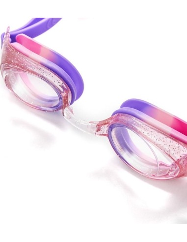 NQG870AF RÓŻOWE JUNIORSKIE OKULARY PŁYWACKIE NILS AQUA