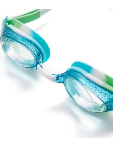 NQG870AF NIEBIESKIE JUNIORSKIE OKULARY PŁYWACKIE NILS AQUA