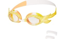 Żółte juniorskie okulary pływackie NILS AQUA NQG870SAF Mermaid