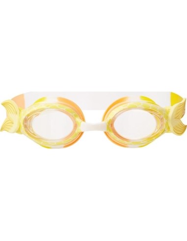 Żółte juniorskie okulary pływackie NILS AQUA NQG870SAF Mermaid