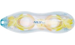 Żółte juniorskie okulary pływackie NILS AQUA NQG870SAF Mermaid