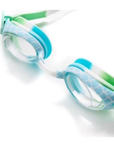 NQG870SAF BLUE MERMAID JUNIOR OKULARY PŁYWACKIE NILS AQUA