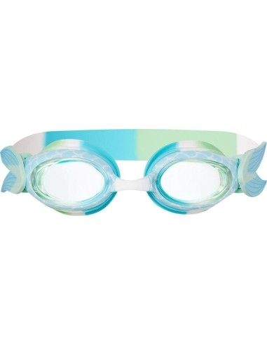 NQG870SAF BLUE MERMAID JUNIOR OKULARY PŁYWACKIE NILS AQUA