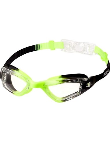 NQG770AF CZARNO-ZIELONE JUNIORSKIE OKULARY PŁYWACKIE NILS AQUA
