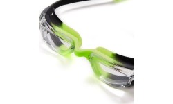 NQG770AF CZARNO-ZIELONE JUNIORSKIE OKULARY PŁYWACKIE NILS AQUA