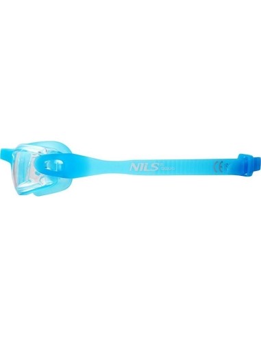 NQG770AF NIEBIESKIE JUNIORSKIE OKULARY PŁYWACKIE NILS AQUA