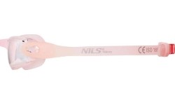 NQG770AF RÓŻOWE JUNIORSKIE OKULARY PŁYWACKIE NILS AQUA