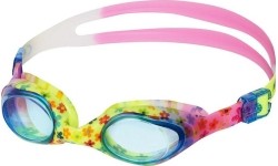 NQG170FAF NIEBIESKI KWIATKI JUNIOR OKULARKI NILS AQUA